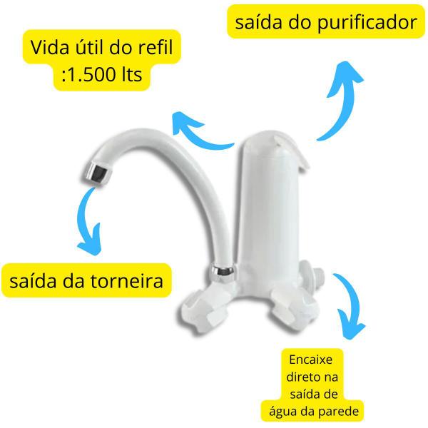 Imagem de Purificador Linha Madri Bica Móvel 1/2 - Duda Branca