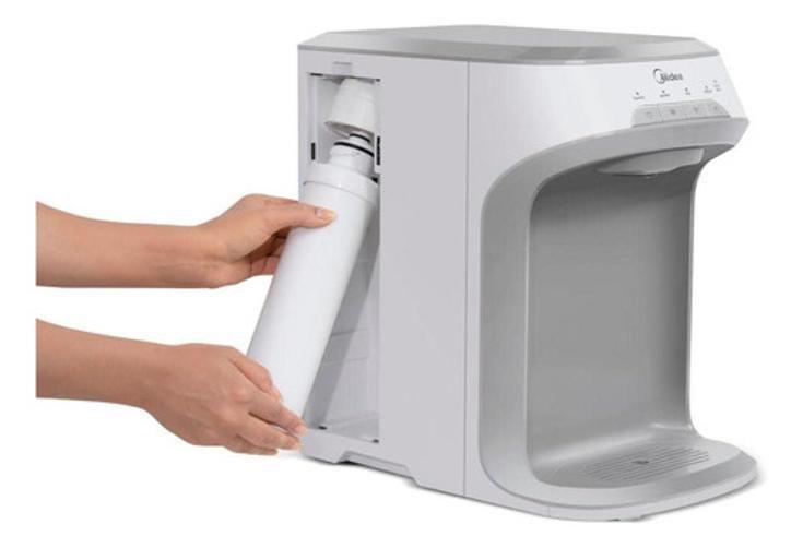 Imagem de Purificador Midea: Dispenser amplo, múltiplas temperaturas