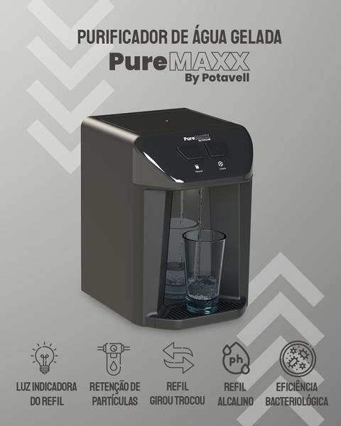 Imagem de Purificador Pure Maxx Preto/Natural Bacteriológico Novo