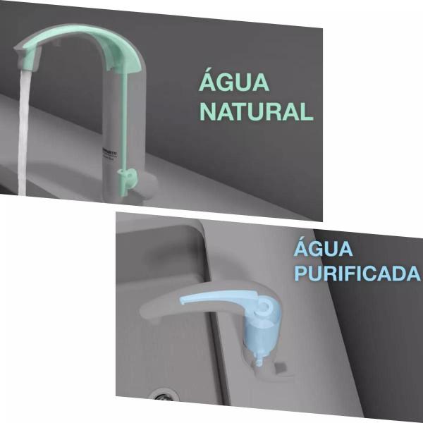 Purificador Torneira Acqua Due Branco Lorenzetti MESA Imagem de Purificador Torneira Acqua Due Branco Lorenzetti MESA