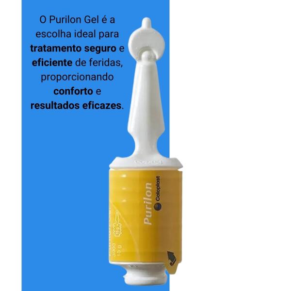 Imagem de Purilon Hidrogel Gel Hidratante 15g 3900 1 Unidade Coloplast