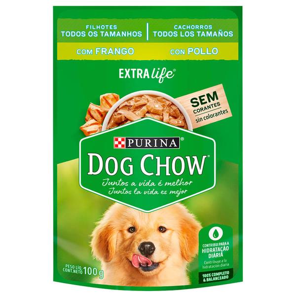 Imagem de Purina dog chow sache filh raca peq fgo arroz 100g