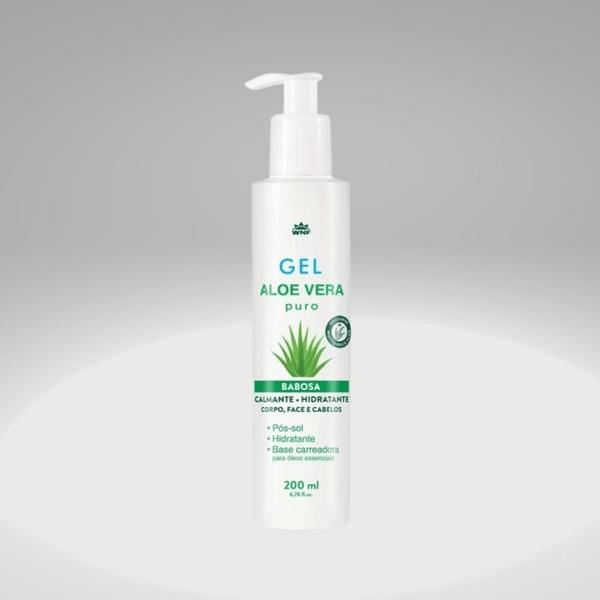 Imagem de Puro Gel De Aloe Vera Babosa Neutro 200Ml - Wnf