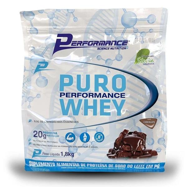 Imagem de Puro Performance Whey Refil (1,8kg) - Sabor: Chocolate