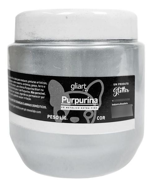 Imagem de Purpurina em Po 50gr Prata Gliart