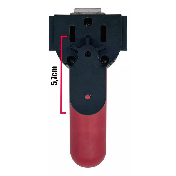 Puxador / Cabo / Alça Air Fryer Mondial AF-14-4L - Vermelho Imagem de Puxador / Cabo / Alça Air Fryer Mondial AF-14-4L - Vermelho