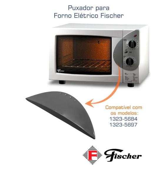 Puxador Cinza Forno Elétrico Fischer 1323 - (557) - Peças para