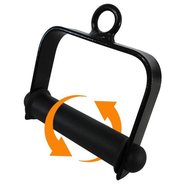 Imagem de Puxador Crossover Kit Reto Triceps Corda Estribo Unilateral