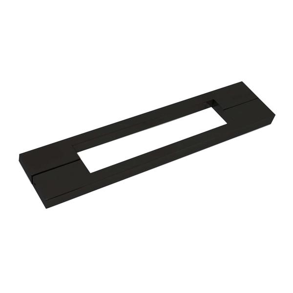 Imagem de Puxador Duplo Big Thin 400mm Preto - Geris