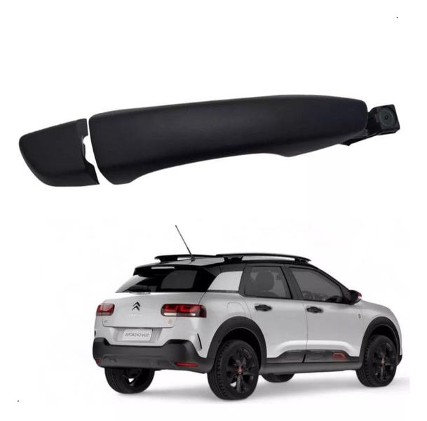 Imagem de Puxador Maçaneta Externa Traseira Citroen C4 Cactus 2019 2020 2021 2022 2023 2024 Lado Direito Original