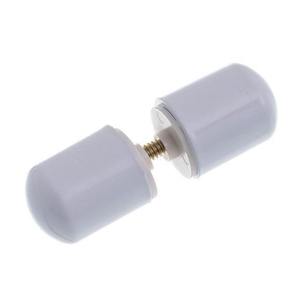 Puxador para Box Alumínio Branco - Bemfixa Imagem de Puxador para Box Alumínio Branco - Bemfixa