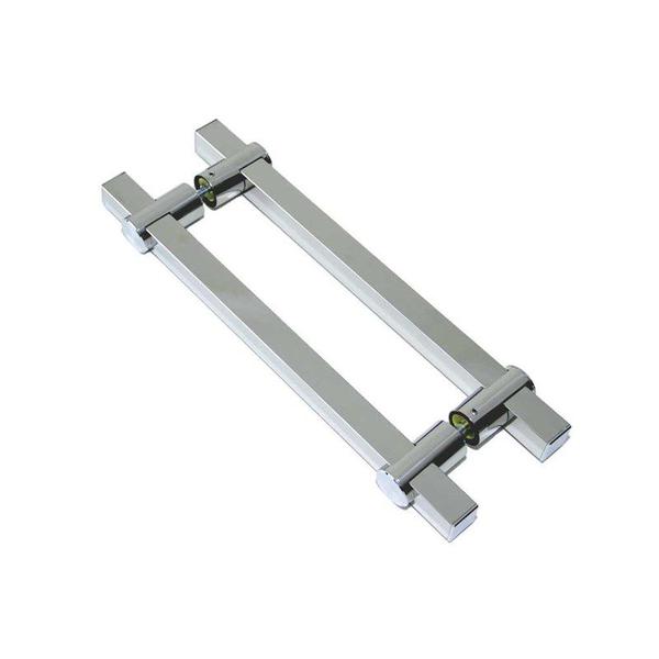 Imagem de Puxador para Porta Duplo 600MM Verona Inox Escovado  I682IE  - Geris