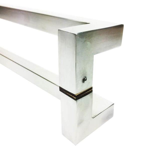 Imagem de Puxador Para Portas Athenas 60 cm Aço Inox Escovado