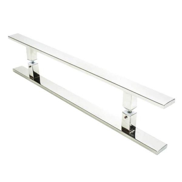 Imagem de Puxador Para Portas Clean 50 cm Aço Inox Polido Brilhante