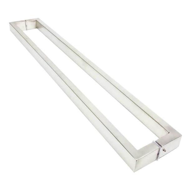 Imagem de Puxador Para Portas Greco 80 cm Aço Inox Escovado