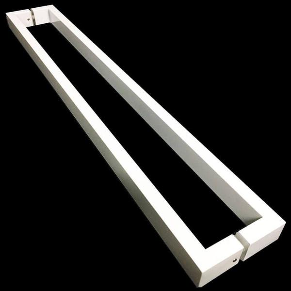 Imagem de Puxador Para Portas Greco 80 cm Branco Brilhante