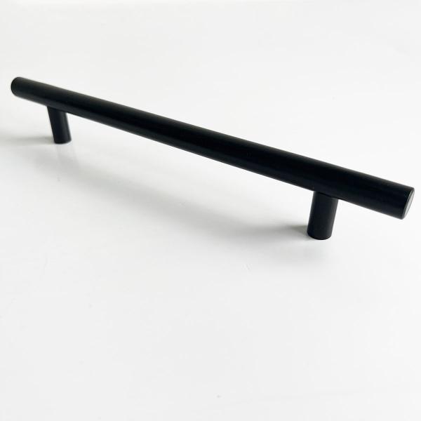 Puxador Porta Armário Gaveta Inox 128mm Preto Molise - DECORPLACE Imagem de Puxador Porta Armário Gaveta Inox 128mm Preto Molise