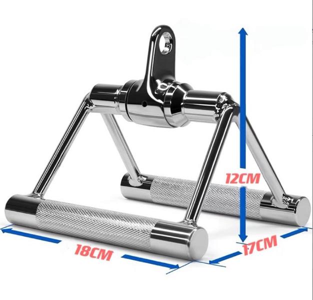 Imagem de Puxador Triângulo Com Giro Profissional Academia Musculação Pulley