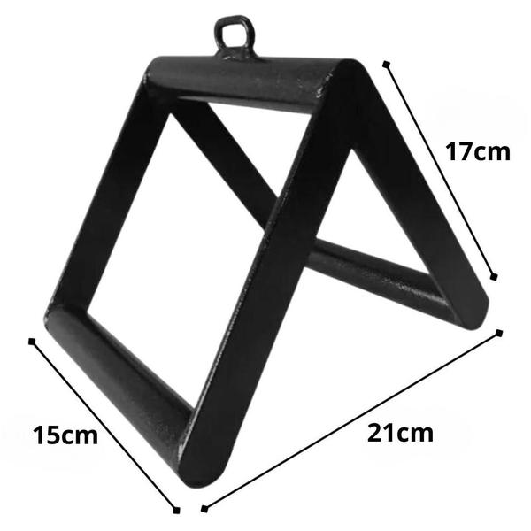 Imagem de Puxador Triângulo para Cross Over + Par Puxador Estribo Cross