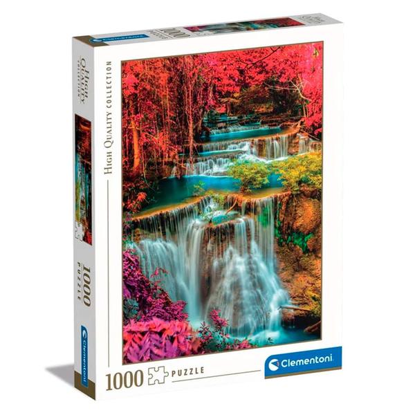 Imagem de Puzzle 1000 Peças Cachoeiras Em Cores  - Clementoni