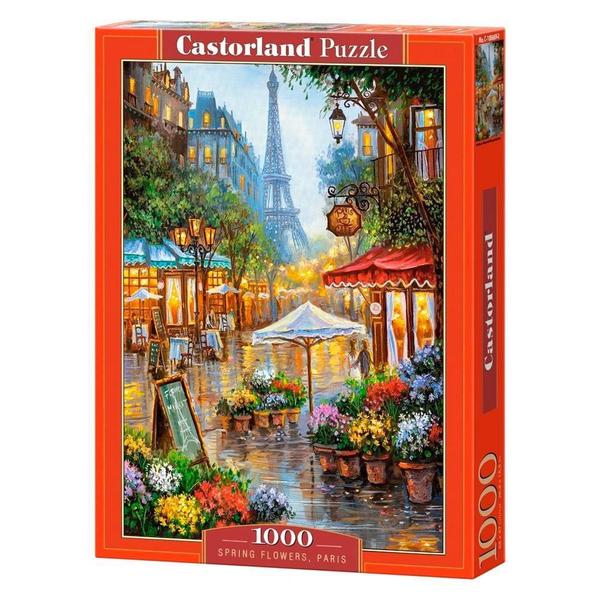 Imagem de Puzzle 1000 Peças Flores Em Paris - Imp. Castorland