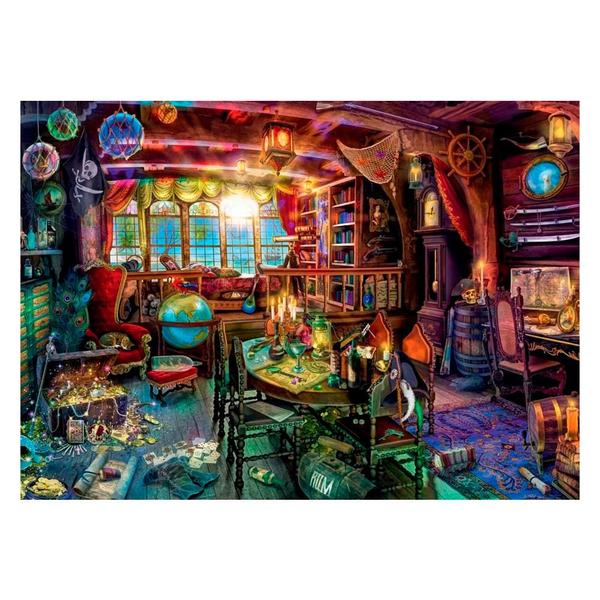 Imagem de Puzzle 1000 peças Vida de Pirata - Importado - Ravensburger