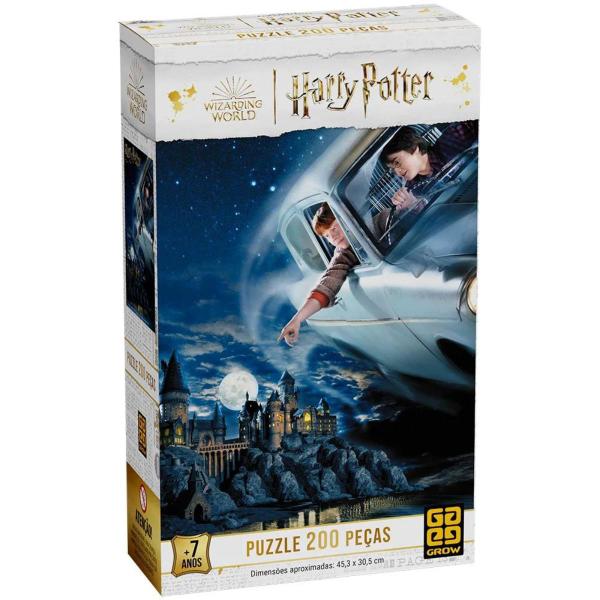 Imagem de Puzzle 200 peças Harry Potter - Grow