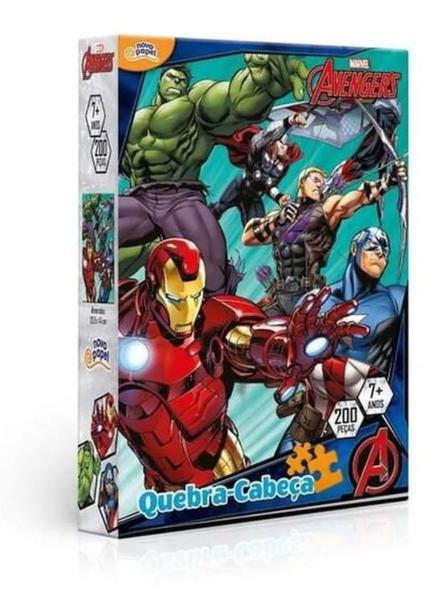 Imagem de Puzzle 200 Peças Vingadores - Toyster