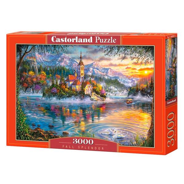 Imagem de Puzzle 3000 Peças Esplendor de Outono - Castorland - Imp.