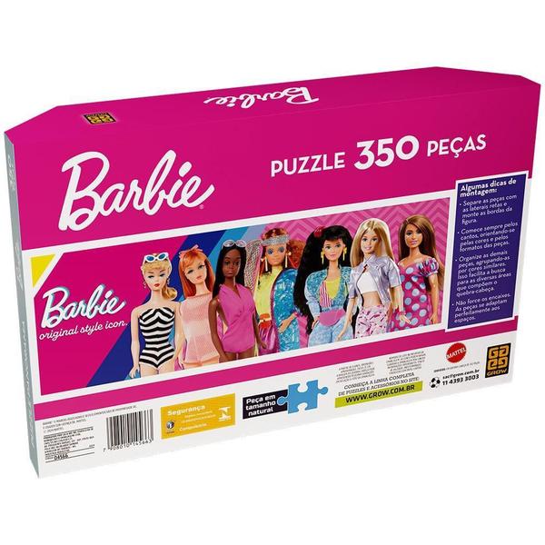 Imagem de Puzzle 350 Peças Panorama Barbie