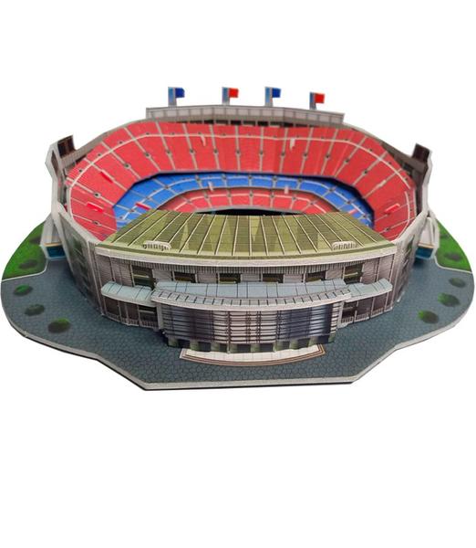 Imagem de Puzzle 3D Quebra Cabeça  Mini Estádio Camp Nou 27 Peças