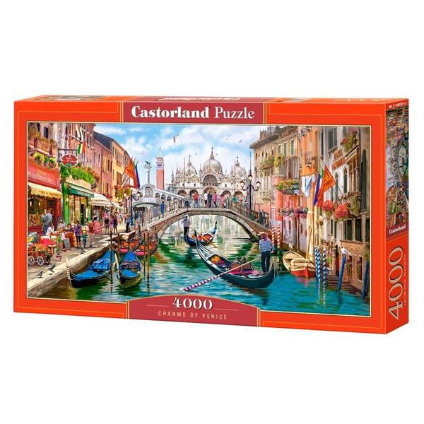 Imagem de Puzzle 4000 Peças Charmes De Veneza - Castorland - Imp