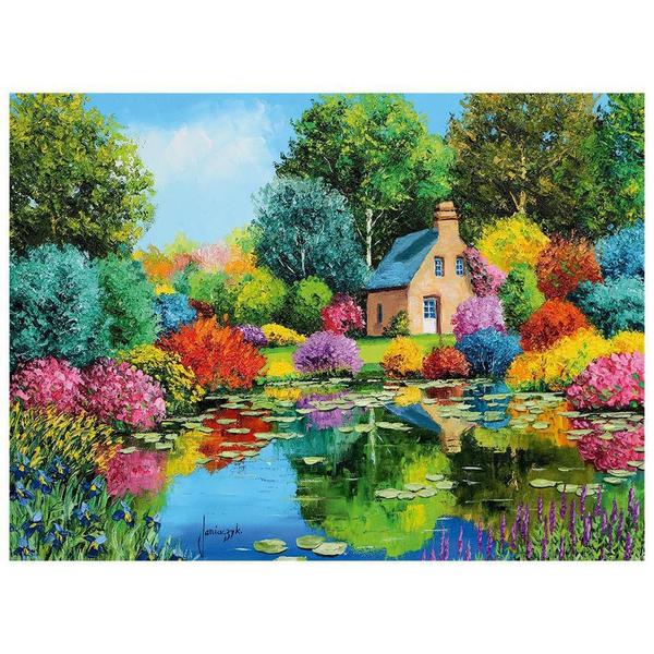 Puzzle 500 Peças Recanto Na Primavera - Grow Imagem de Puzzle 500 Peças Recanto Na Primavera