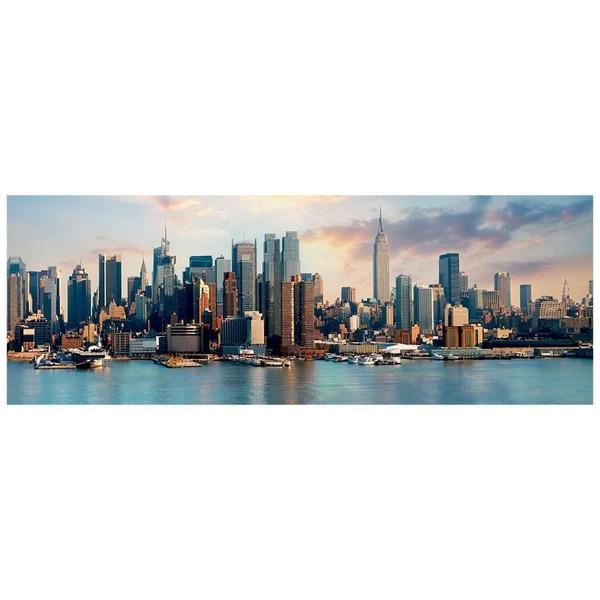 Puzzle 750 Peças Panorama Entardecer Em Nova York - Grow Imagem de Puzzle 750 Peças Panorama Entardecer Em Nova York