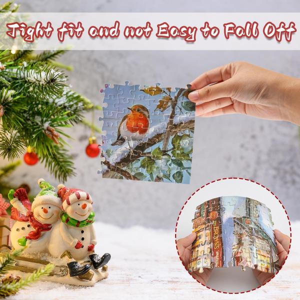 Imagem de Puzzle Advent Calendar OOINQQ Christmas 2024 1008 unidades