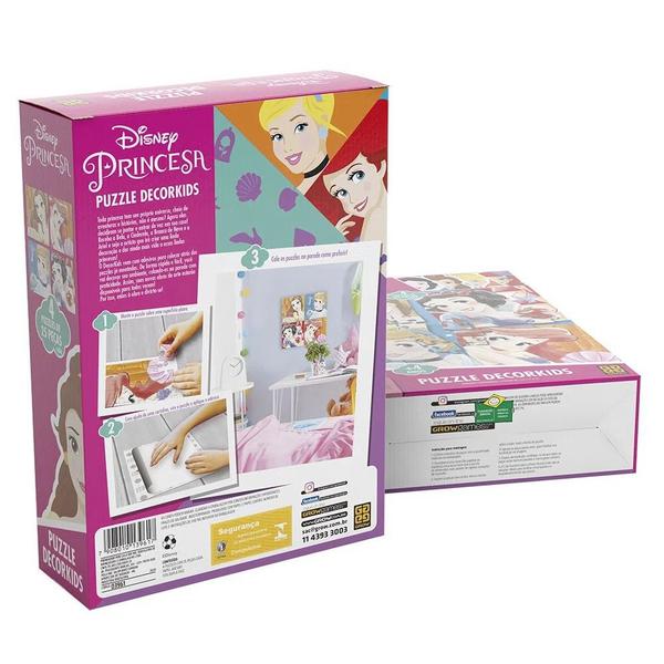 Imagem de Puzzle Decorkids Princesa Disney - Grow