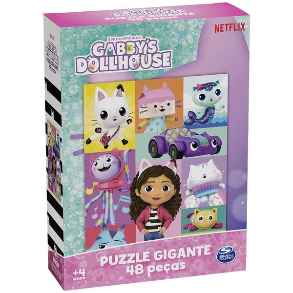 Imagem de Puzzle Gigante 48 Peças Gabby'S Dollhouse