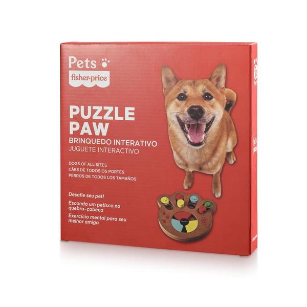 Imagem de Puzzle Paw Brinquedo Interativo Pet - Fisher Price - PP253