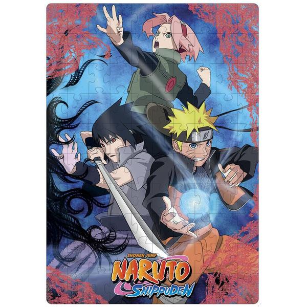 Imagem de Puzzle play 100 peças - lente mágica - naruto shippuden