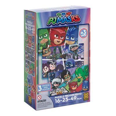 Imagem de Puzzle Progressivo Pj Masks