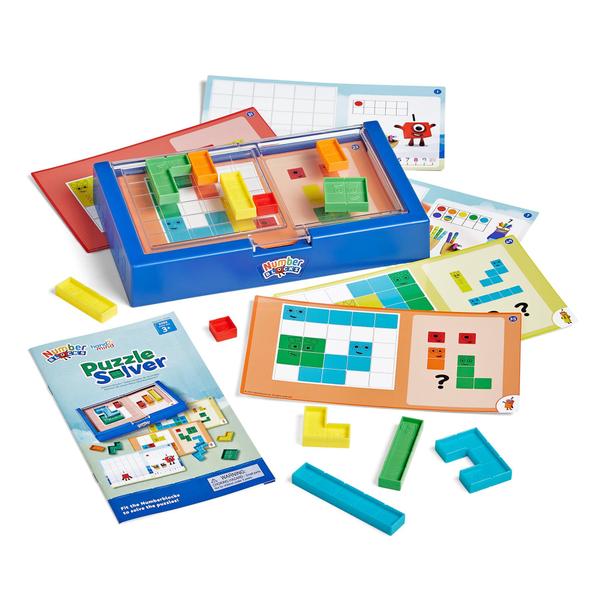 Imagem de Puzzle Solver hand2mind Numberblocks para crianças de 3 a 5 anos