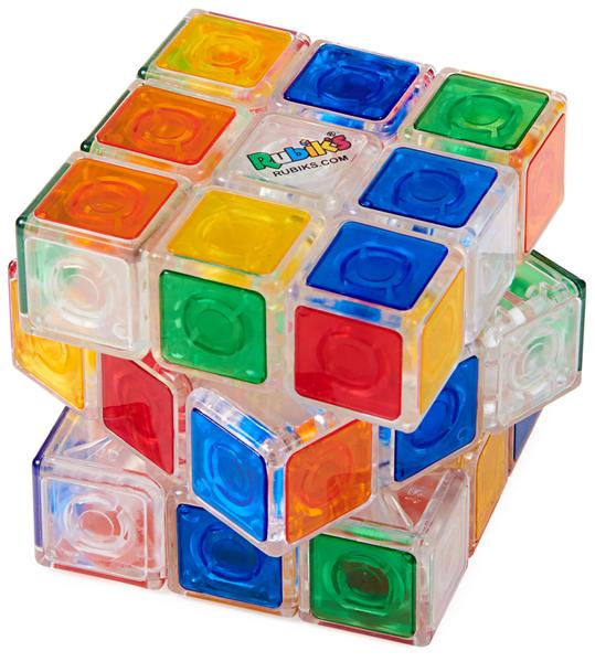 Puzzle Toy Rubik's Crystal Transparent 3x3 Cube por mais de 8 anos Imagem de Puzzle Toy Rubik's Crystal Transparent 3x3 Cube por mais de 8 anos