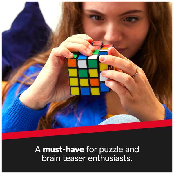 Imagem de Puzzle Toy Rubik's Master 4x4 Cube para adultos e crianças a partir de 8 anos