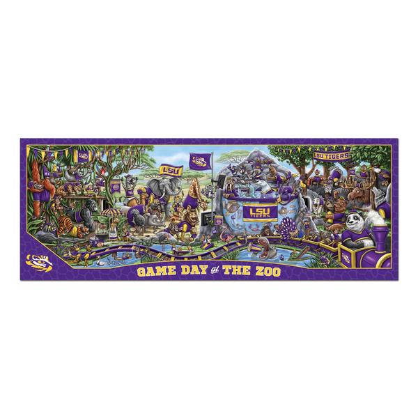 Imagem de Puzzle YouTheFan NCAA LSU Tigers Game Day at The Zoo 500 unidades