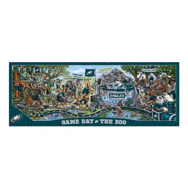 Imagem de Puzzle YouTheFan NFL Philadelphia Eagles Game Day no Zoológico