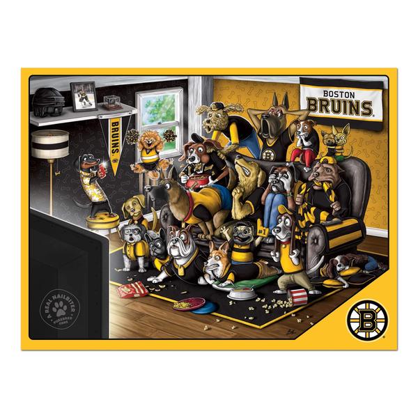 Imagem de Puzzle YouTheFan NHL Boston Bruins, fãs de raça pura, 500 unidades