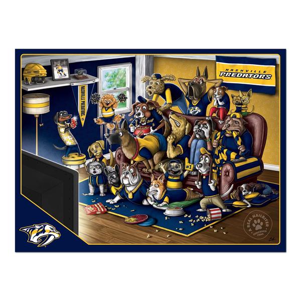 Imagem de Puzzle YouTheFan NHL Nashville Predators Pure Bed Fans 500 unidades