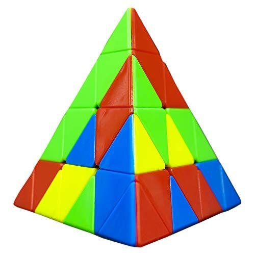 Imagem de Pyramind Cube Qiyi Toys Wilking 4x4 Pyramid sem adesivo