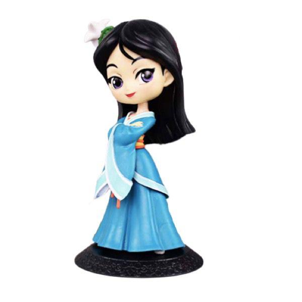 Imagem de Q Posket Mulan Disney Boneco Colecionável Princesa Mushu