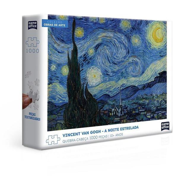 Imagem de Qc 1000pc - vincent van gogh - a noite estrelada